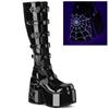 DemoniaCult - CAMEL223 Platform Boots - Black Product image